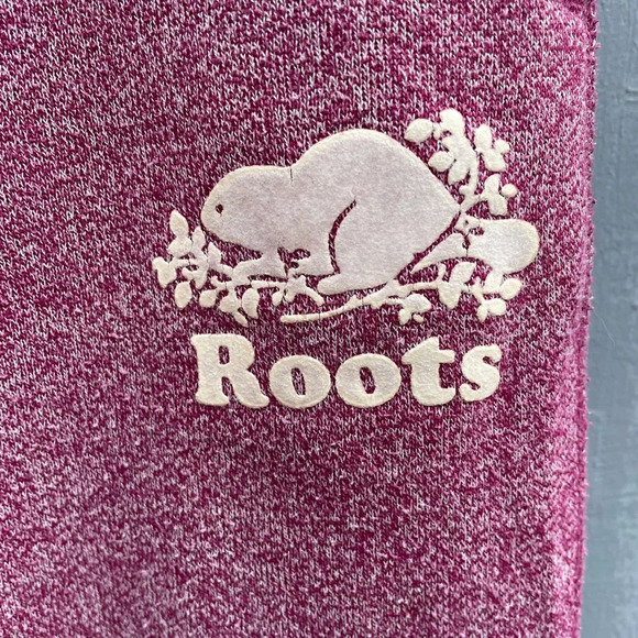 Roots Purple Pepper Classic Sweatpants,  size 10 - Picture 3 of 8